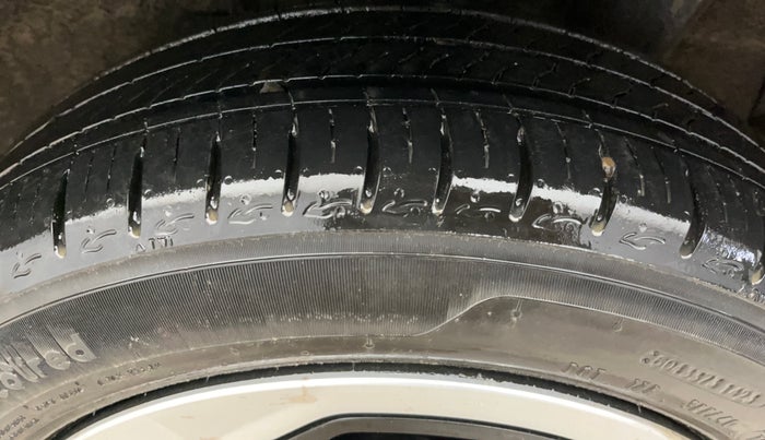 2023 Hyundai GRAND I10 NIOS SPORTZ AMT 1.2 KAPPA VTVT, Petrol, Automatic, 10,999 km, Left Rear Tyre Tread