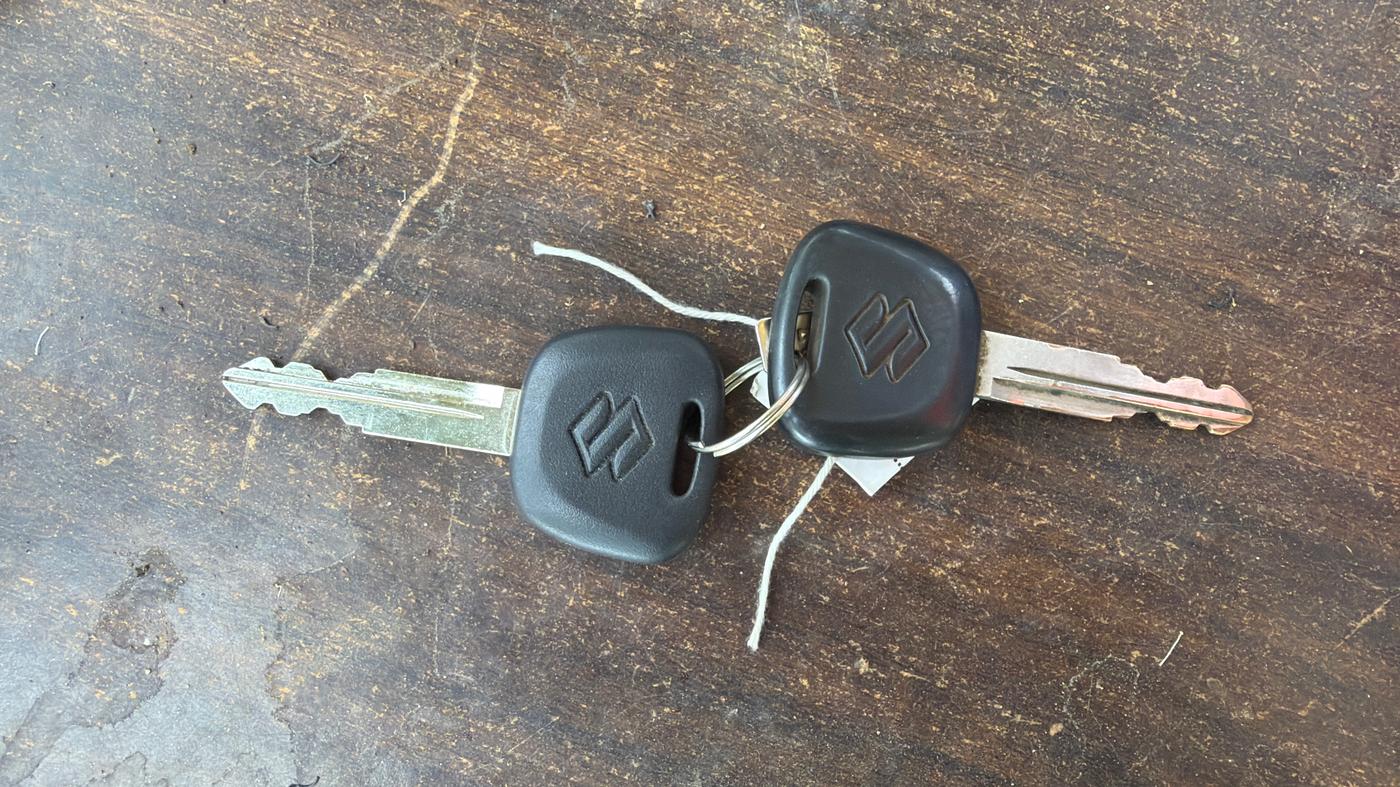 2021 Maruti Eeco 5 STR AC CNG, CNG, Manual, 45,162 km, Key Close Up