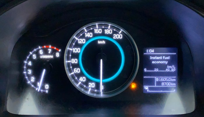 2022 Maruti IGNIS DELTA 1.2, Petrol, Manual, 8,700 km, Odometer Image