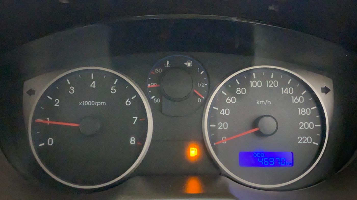 2011 Hyundai i20 MAGNA (O) 1.2, Petrol, Manual, 47,249 km, Odometer Image