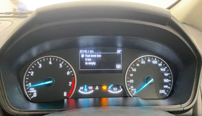 2019 Ford Ecosport TITANIUM + 1.5L PETROL, Petrol, Manual, 25,128 km, Odometer Image