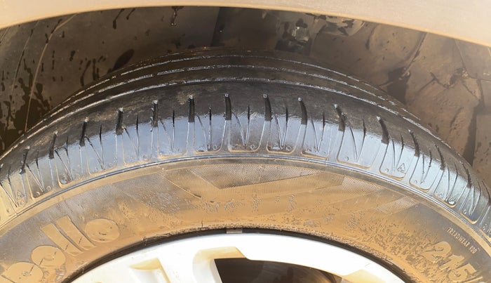 2021 KIA SONET HTX 1.0 IMT, Petrol, Manual, 52,216 km, Left Front Tyre Tread