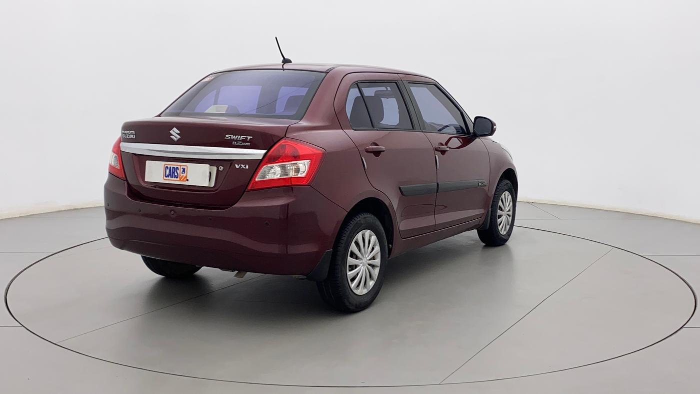 2017 Maruti Swift Dzire VXI, Petrol, Manual, 87,595 km, Right Back Diagonal