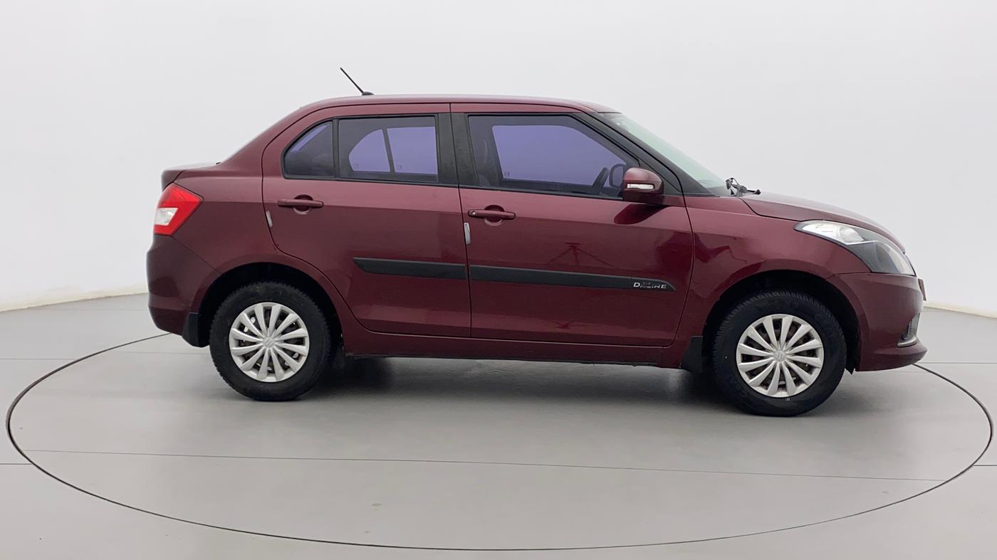 2017 Maruti Swift Dzire VXI, Petrol, Manual, 87,595 km, Right Side View