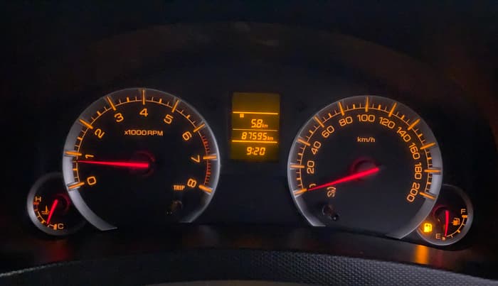 2017 Maruti Swift Dzire VXI, Petrol, Manual, 87,595 km, Odometer Image