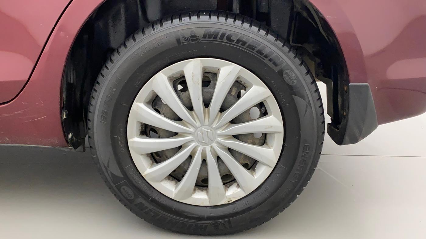 2017 Maruti Swift Dzire VXI, Petrol, Manual, 87,595 km, Left Rear Wheel