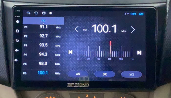 2017 Maruti Swift Dzire VXI, Petrol, Manual, 87,595 km, Infotainment System