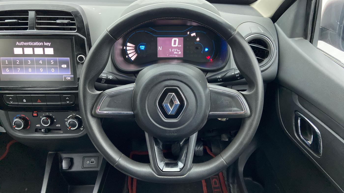 2019 Renault Kwid RXT 1.0 EASY-R AT OPTION, Petrol, Automatic, 51,376 km, Steering Wheel Close Up