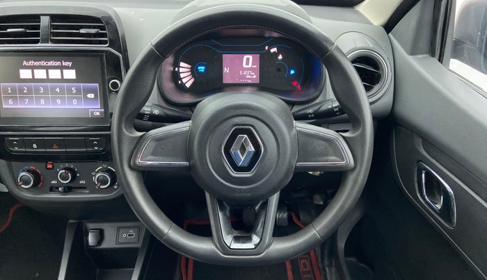 2019 Renault Kwid RXT 1.0 EASY-R AT OPTION, Petrol, Automatic, 51,376 km, Steering Wheel Close Up