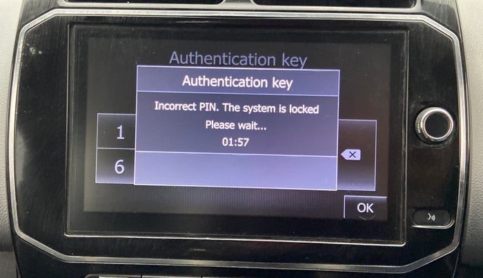 2019 Renault Kwid RXT 1.0 EASY-R AT OPTION, Petrol, Automatic, 51,376 km, Infotainment system - Music system not functional