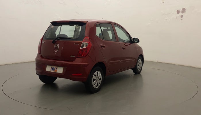 2013 Hyundai i10 SPORTZ 1.2, CNG, Manual, 54,767 km, Right Back Diagonal