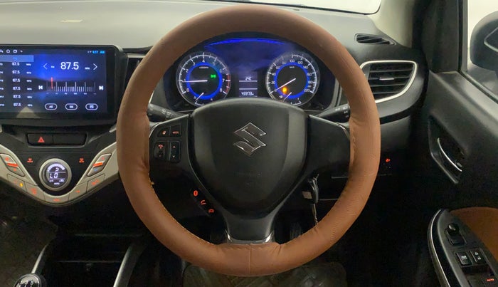 2016 Maruti Baleno DELTA PETROL 1.2, Petrol, Manual, 43,373 km, Steering Wheel Close Up