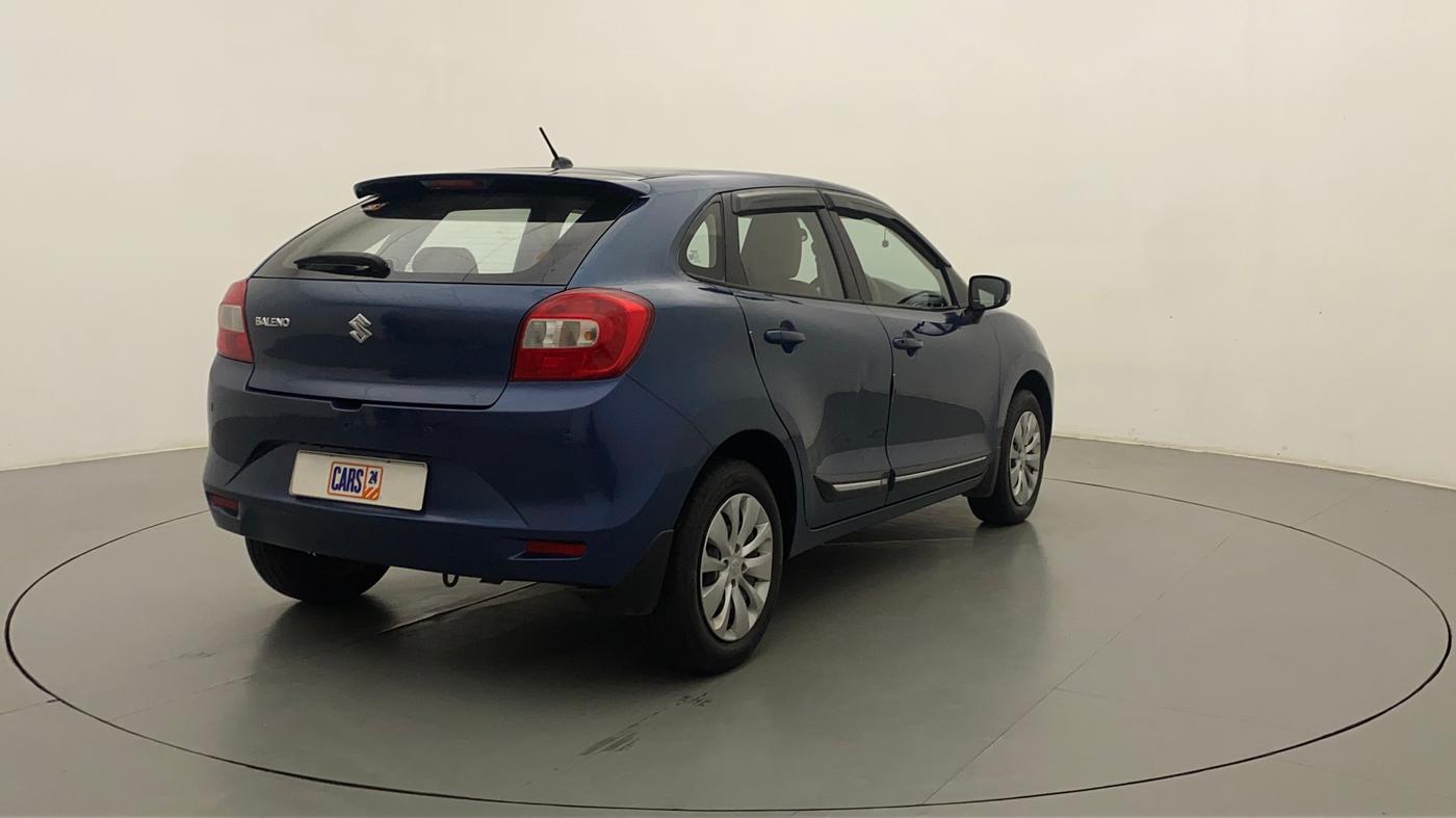 2016 Maruti Baleno DELTA PETROL 1.2, Petrol, Manual, 43,373 km, Right Back Diagonal