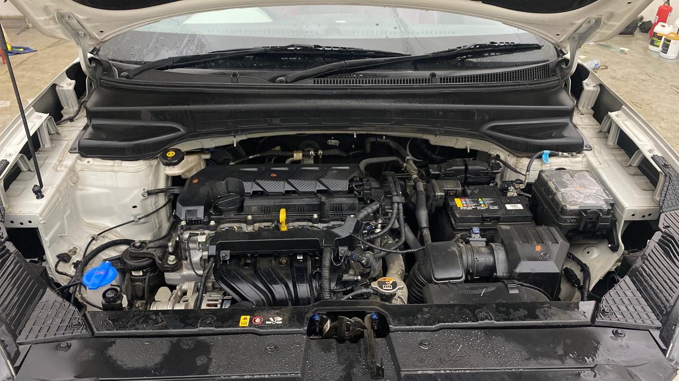 2023 Hyundai Creta EX 1.5 PETROL, Petrol, Manual, 26,641 km, Engine View