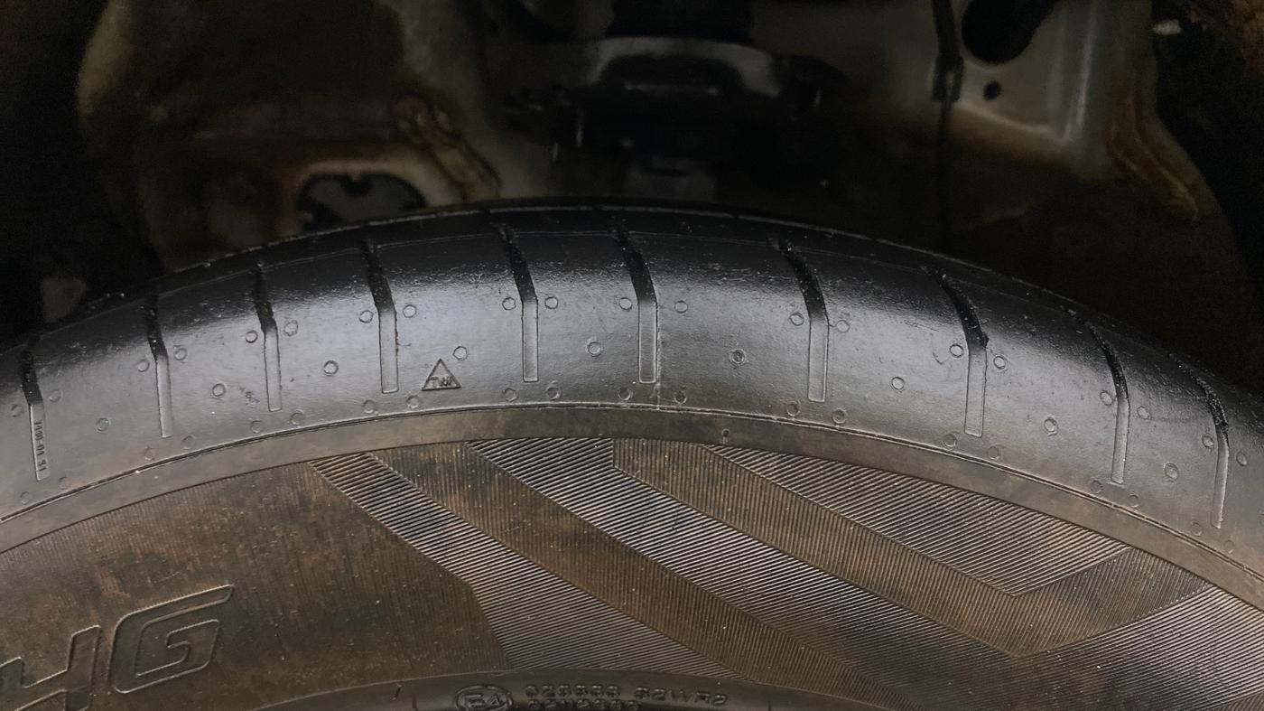 2023 Hyundai Creta EX 1.5 PETROL, Petrol, Manual, 26,641 km, Left Front Tyre Tread