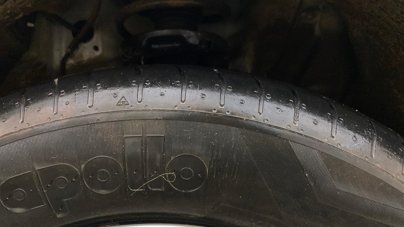 2023 Hyundai Creta EX 1.5 PETROL, Petrol, Manual, 26,641 km, Right Front Tyre Tread