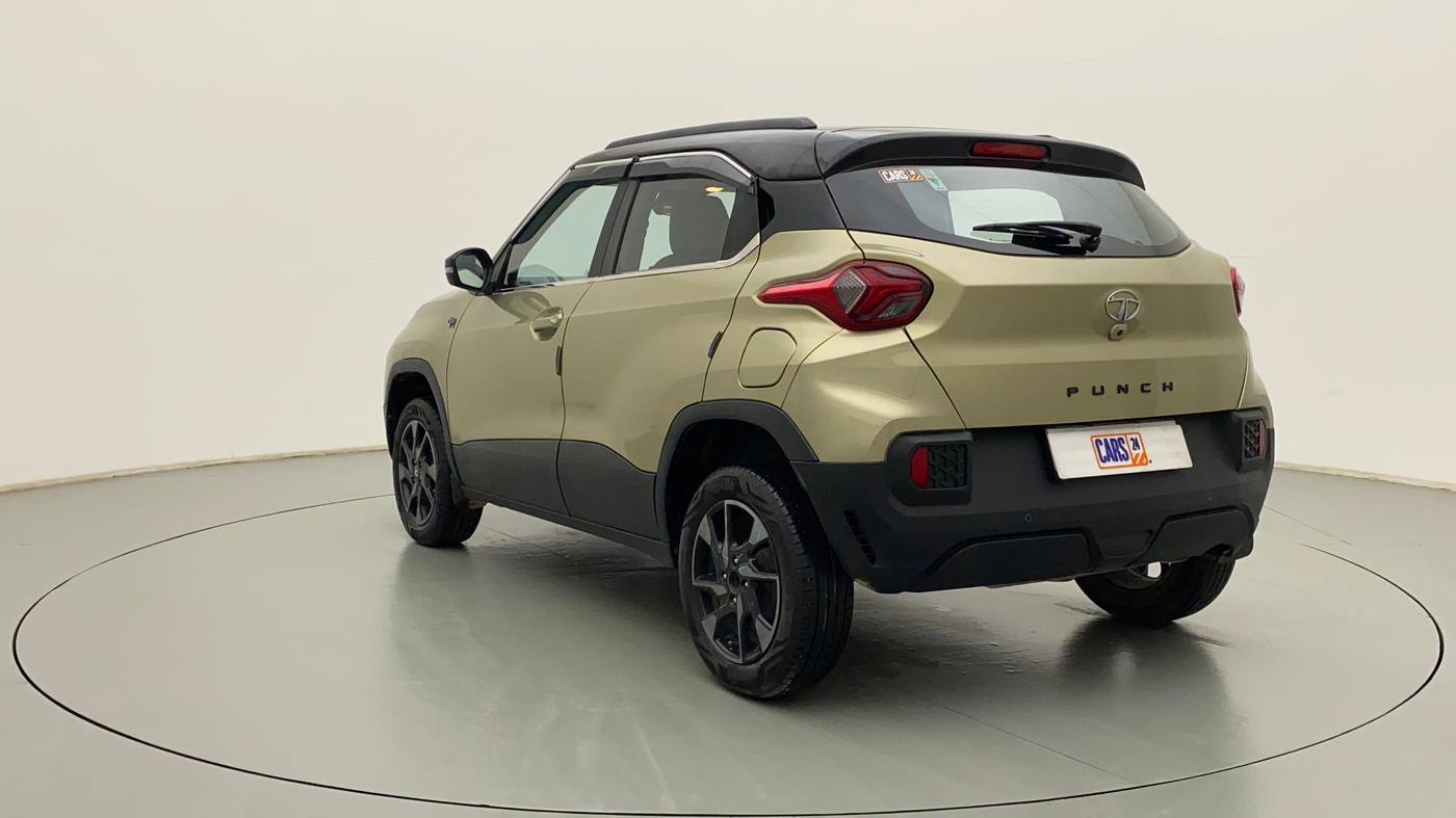 2022 Tata PUNCH CREATIVE 1.2 MT KAZIRANGA EDITION , Petrol, Manual, 14,011 km, Left Back Diagonal