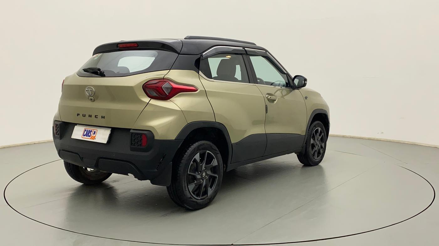 2022 Tata PUNCH CREATIVE 1.2 MT KAZIRANGA EDITION , Petrol, Manual, 14,011 km, Right Back Diagonal