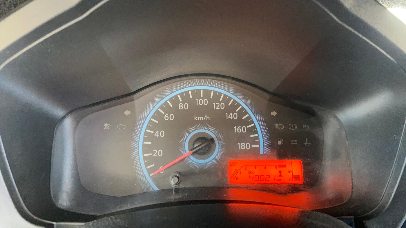 2017 Datsun Redi Go T(O) 1.0, Petrol, Manual, 49,805 km, Odometer Image