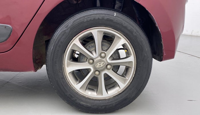 2013 Hyundai Grand i10 ASTA 1.2 VTVT, Petrol, Manual, 88,521 km, Left Rear Wheel