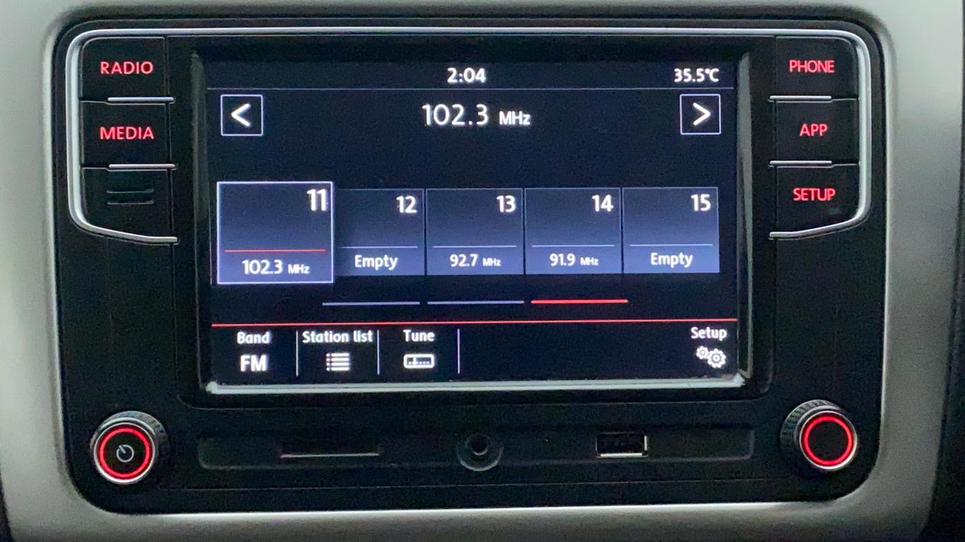 2018 Volkswagen Ameo HIGHLINE PLUS 1.5L AT 16 ALLOY, Diesel, Automatic, 42,170 km, Infotainment System