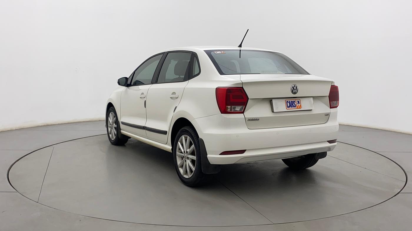 2018 Volkswagen Ameo HIGHLINE PLUS 1.5L AT 16 ALLOY, Diesel, Automatic, 42,170 km, Left Back Diagonal