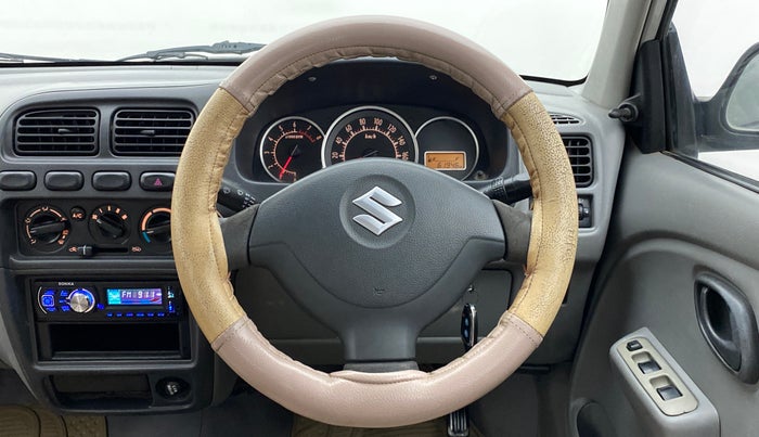 2013 Maruti Alto K10 VXI P, Petrol, Manual, 61,994 km, Steering Wheel Close Up