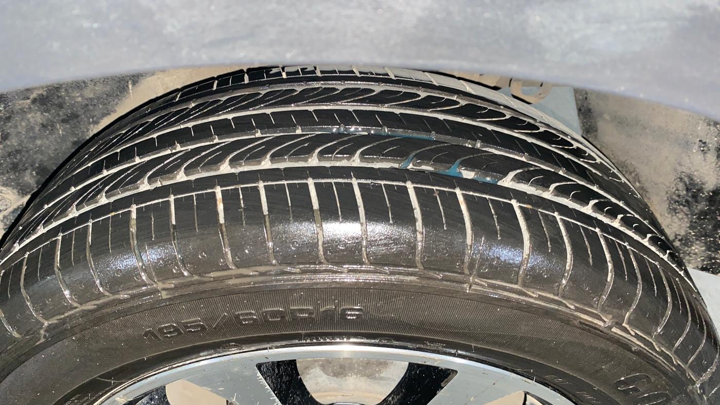2020 Tata NEXON XZ PLUS (O) DIESEL, Diesel, Manual, 46,650 km, Left Rear Tyre Tread