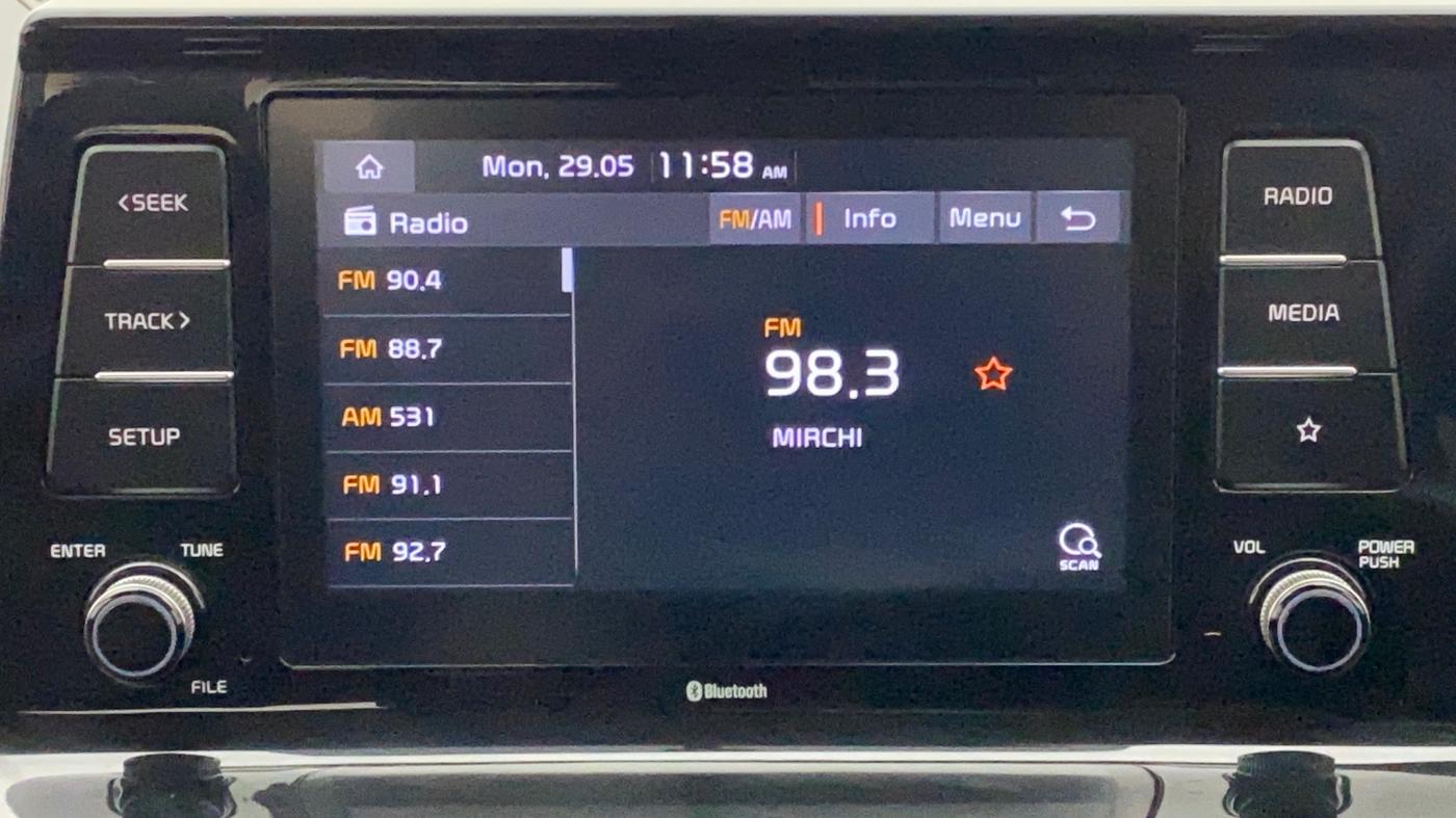 2020 KIA SELTOS HTK PLUS 1.5 DIESEL, Diesel, Manual, 11,840 km, Infotainment System