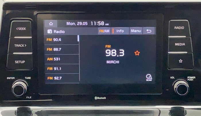 2020 KIA SELTOS HTK PLUS 1.5 DIESEL, Diesel, Manual, 11,840 km, Infotainment System