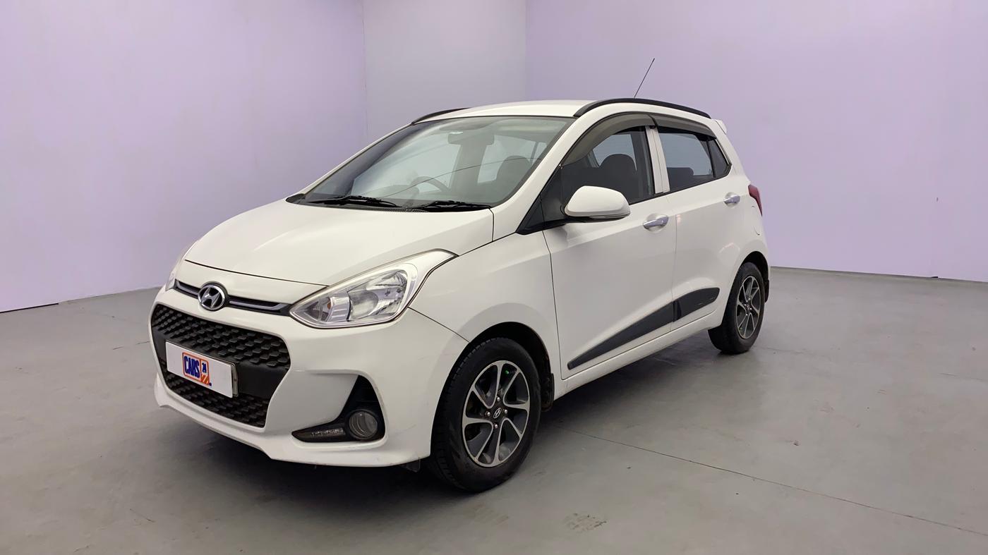 2017 Hyundai Grand i10 ASTA 1.2 KAPPA VTVT, Petrol, Manual, 90,809 km, Left Front Diagonal