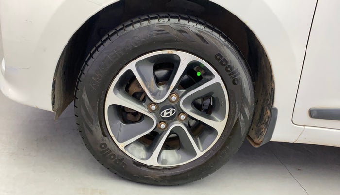 2017 Hyundai Grand i10 ASTA 1.2 KAPPA VTVT, Petrol, Manual, 90,809 km, Left Front Wheel