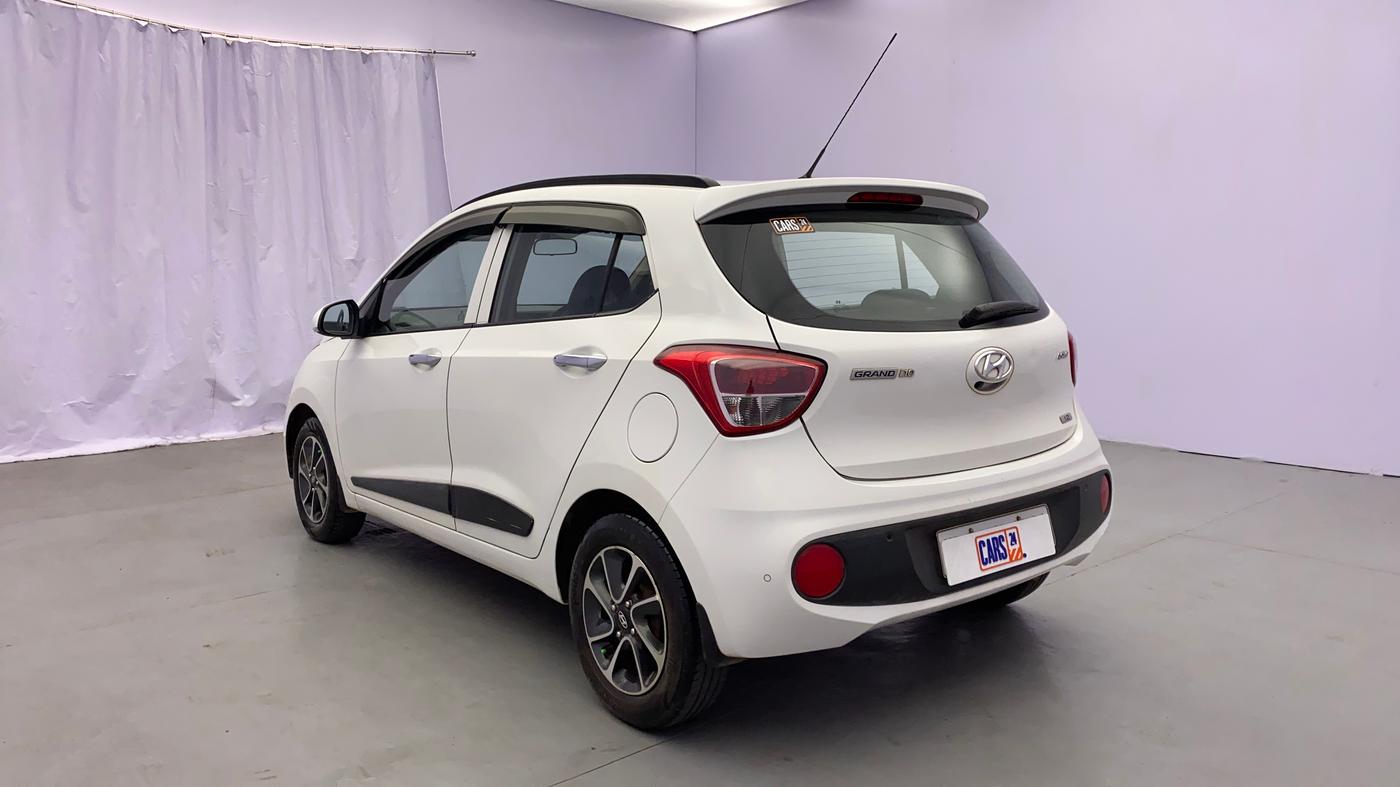 2017 Hyundai Grand i10 ASTA 1.2 KAPPA VTVT, Petrol, Manual, 90,809 km, Left Back Diagonal