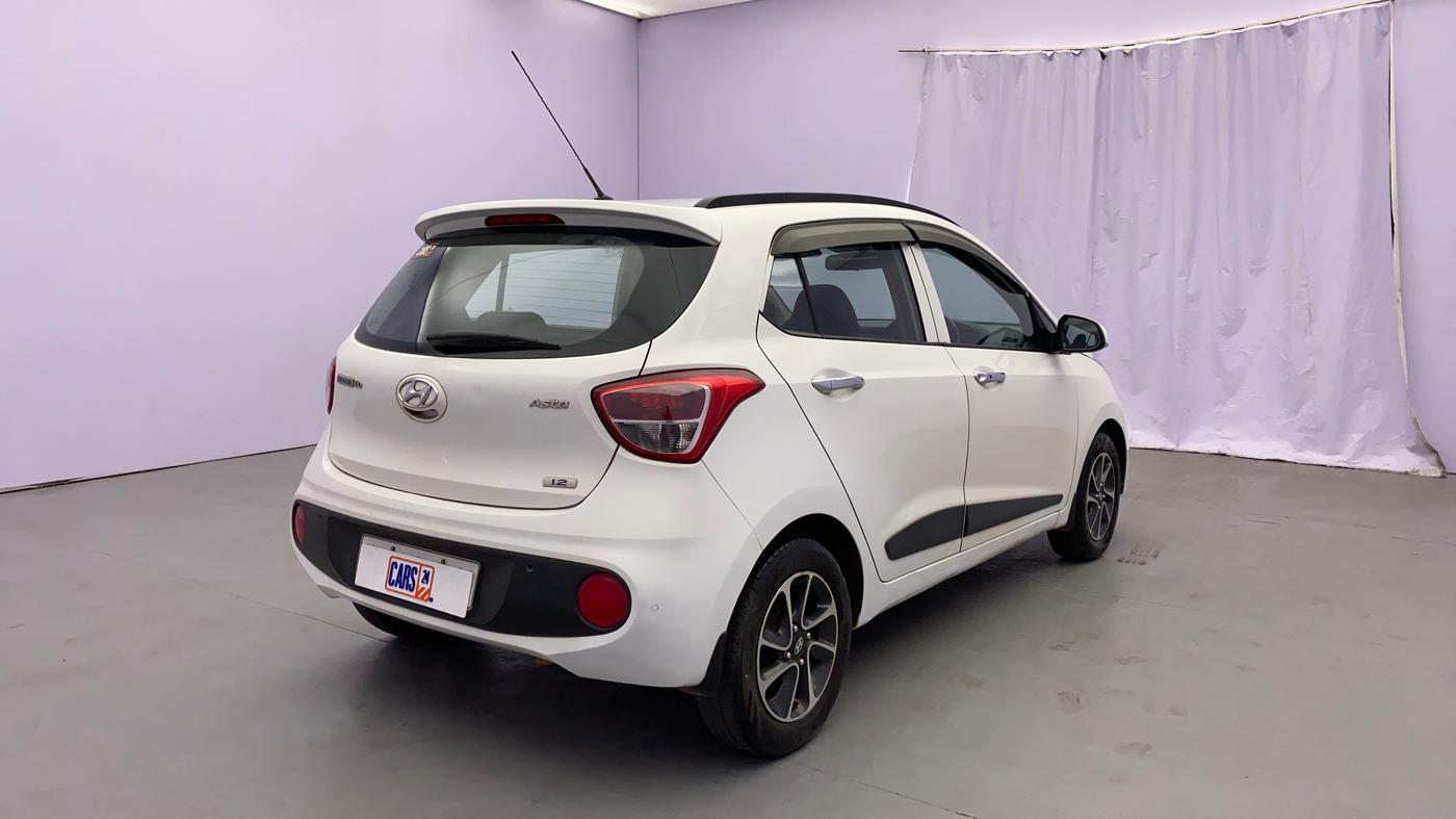 2017 Hyundai Grand i10 ASTA 1.2 KAPPA VTVT, Petrol, Manual, 90,809 km, Right Back Diagonal