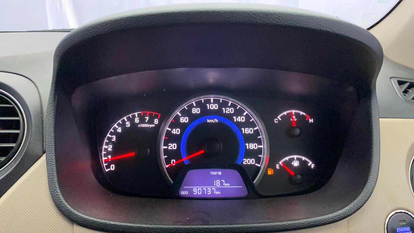 2017 Hyundai Grand i10 ASTA 1.2 KAPPA VTVT, Petrol, Manual, 90,809 km, Odometer Image