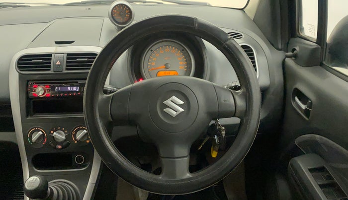 2011 Maruti Ritz VXI, Petrol, Manual, 96,515 km, Steering Wheel Close Up