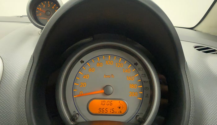 2011 Maruti Ritz VXI, Petrol, Manual, 96,515 km, Odometer Image