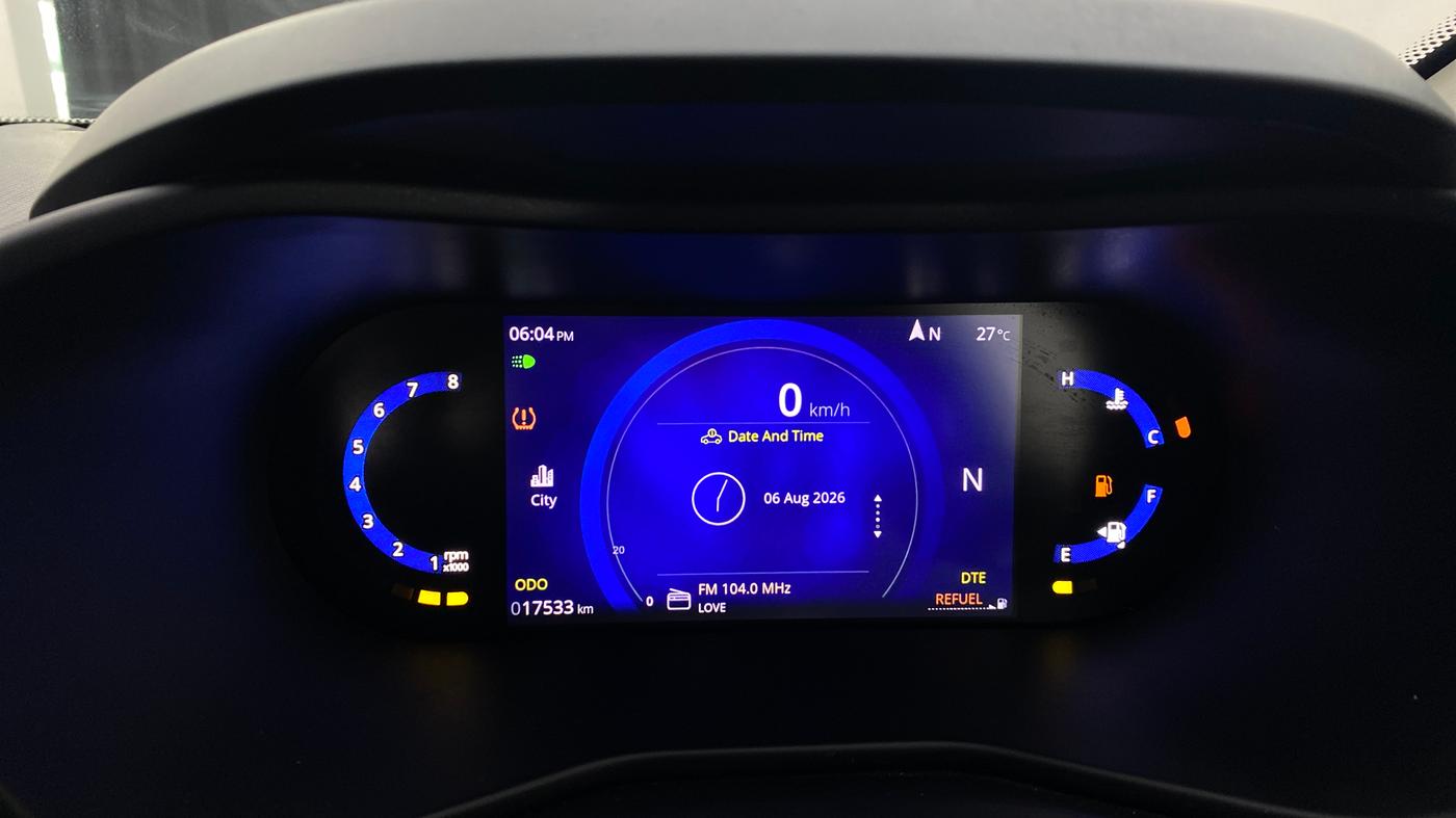 2024 Tata NEXON CREATIVE+ SUNROOF AMT 1.2 PETROL, Petrol, Automatic, 17,533 km, Odometer Image