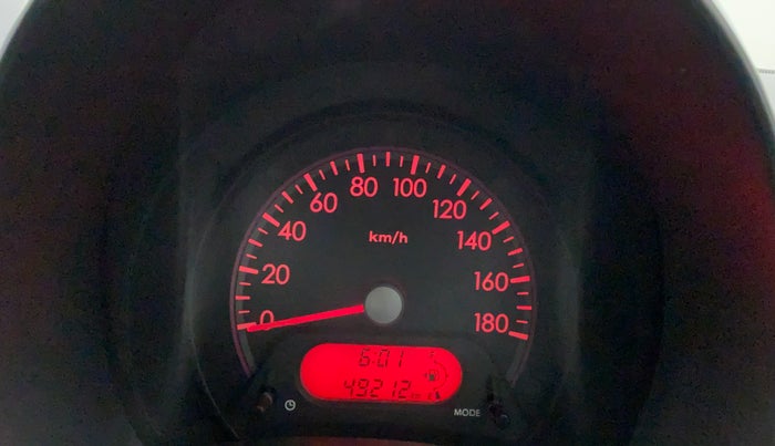 2010 Maruti A Star VXI, Petrol, Manual, 49,743 km, Odometer Image