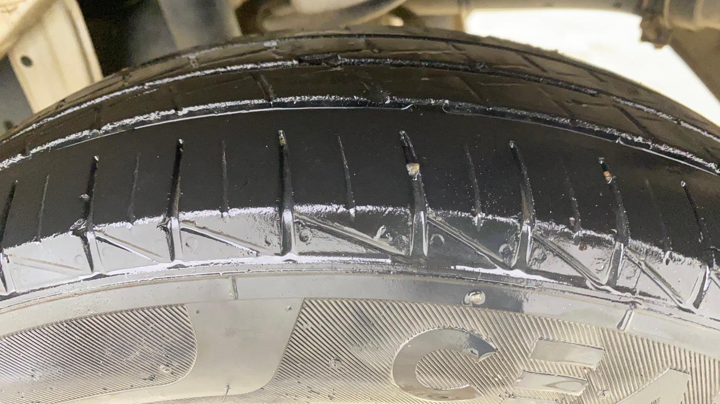 2020 Maruti Alto VXI, Petrol, Manual, 40,712 km, Left Rear Tyre Tread