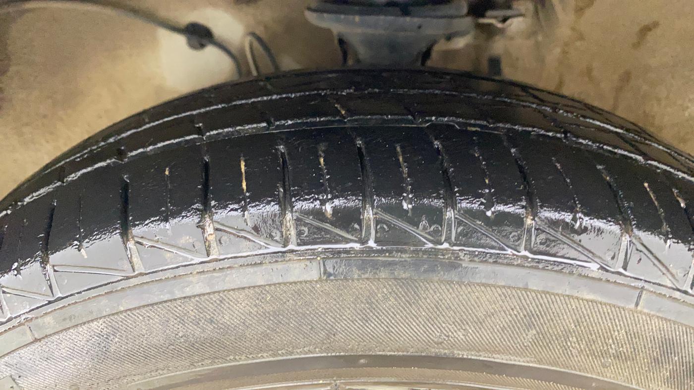 2020 Maruti Alto VXI, Petrol, Manual, 40,712 km, Left Front Tyre Tread