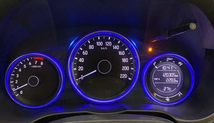 2016 Honda City 1.5L I-VTEC VX (O) MT, Petrol, Manual, 1,20,304 km, Odometer Image