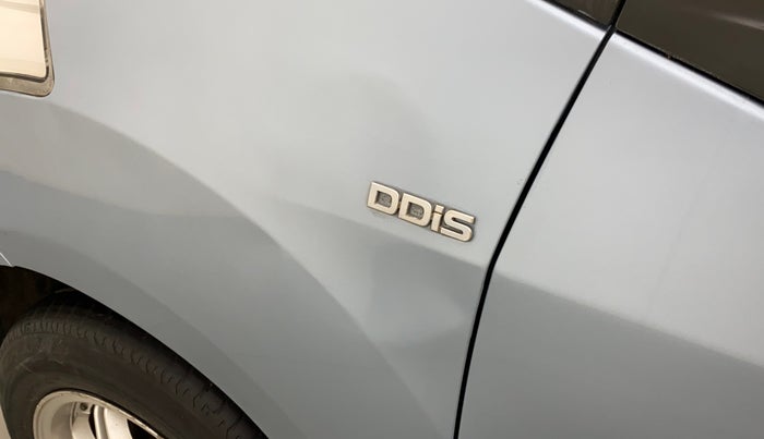 2012 Maruti Ertiga VDI, Diesel, Manual, 1,01,302 km, Left fender - Slightly dented