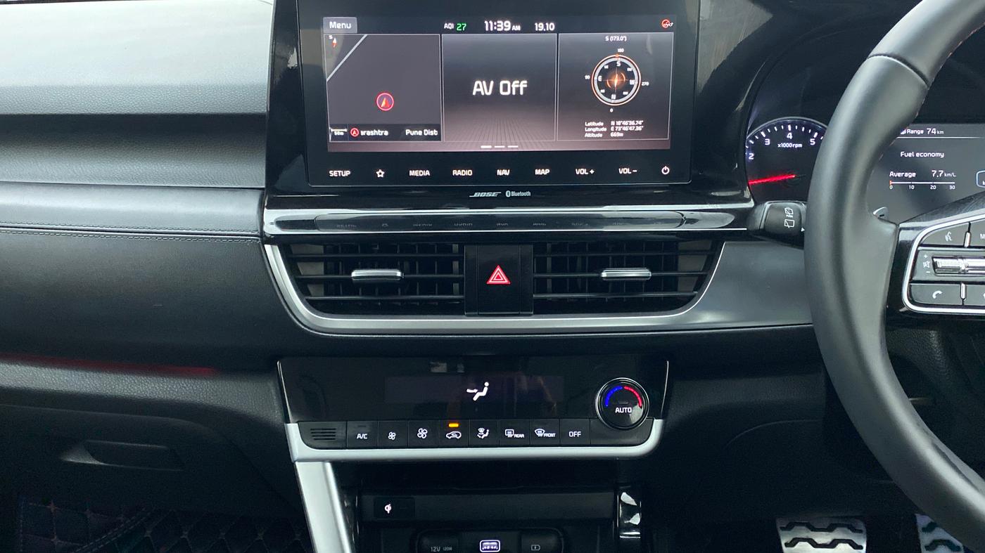 2021 KIA SELTOS 1.4 GTX+ TURBO GDI PETROL AT, Petrol, Automatic, 5,449 km, Air Conditioner