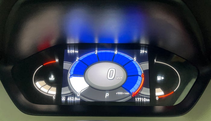 2021 Nissan MAGNITE XV TURBO CVT, Petrol, Automatic, 17,709 km, Odometer Image