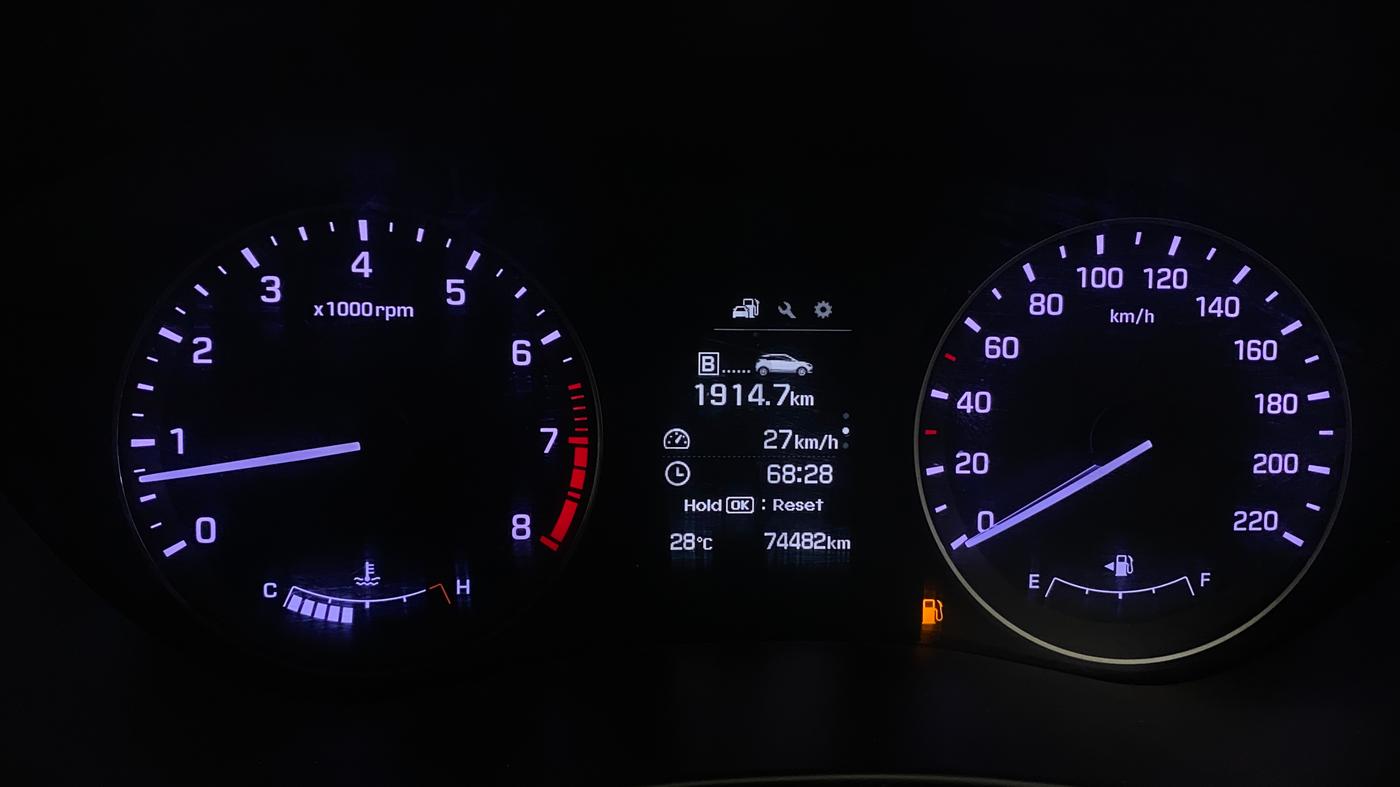 2017 Hyundai i20 Active 1.2 SX, Petrol, Manual, 74,502 km, Odometer Image