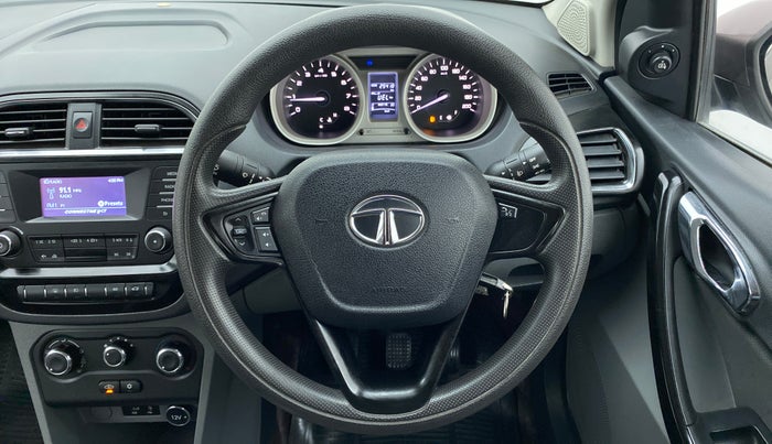 2018 Tata TIGOR Revotorq XZ, Diesel, Manual, 25,470 km, Steering Wheel Close Up