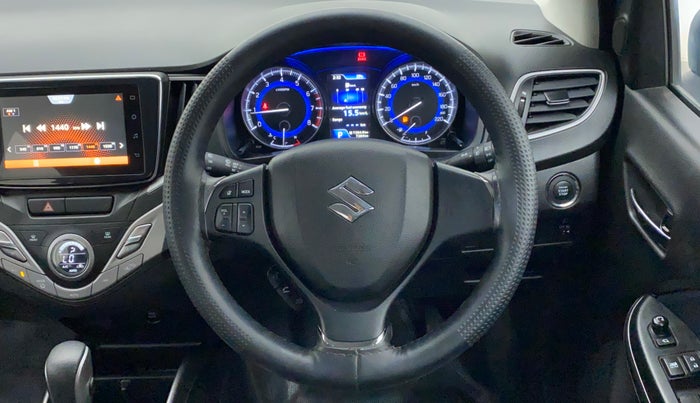 2021 Maruti Baleno ZETA CVT PETROL 1.2, Petrol, Automatic, 7,442 km, Steering Wheel Close Up
