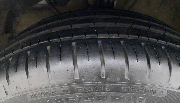 2021 Maruti Baleno ZETA CVT PETROL 1.2, Petrol, Automatic, 7,442 km, Left Front Tyre Tread