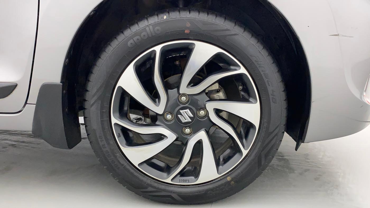 2021 Maruti Baleno ZETA CVT PETROL 1.2, Petrol, Automatic, 7,442 km, Right Front Wheel